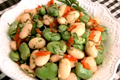 How To Make Italian Style Fava And Butter Bean Salad With Mint Citronette
